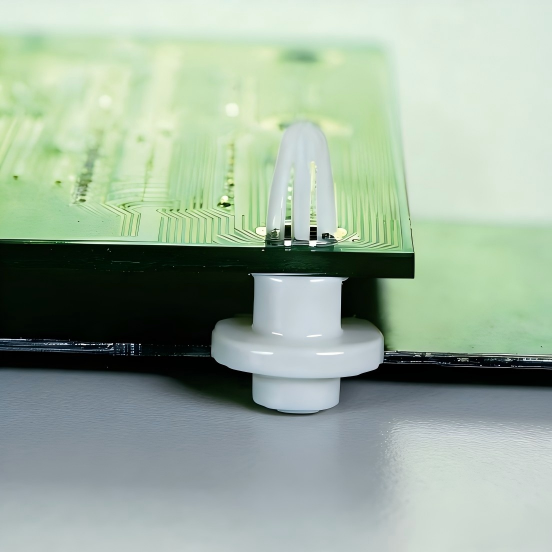 Separateur de support de PCB à base circulaire | Separateur en nylon UL94V-2 pour électronique grand public