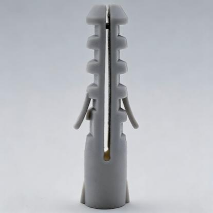Z067B Series PE Plastic Wall Plugs / Conical Anchors (26.5–49mm · 4 Sizes)