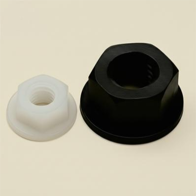 ZM-F Series Nylon Flange Nuts (M3–M12 & M12×1.5–M63×1.5)