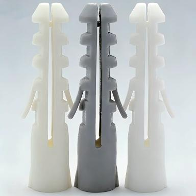 067K Series PE Plastic Wall Plug / Conical Anchor (24.2mm · 4 Colors)