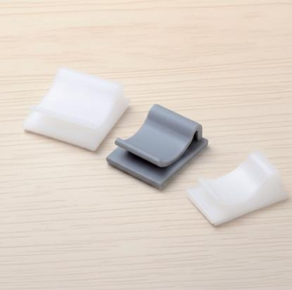 ZFCN Series Self-Adhesive Flat Cable Mounts / FFC Cable Clips (3 Sizes)
