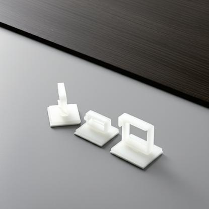 ZWSK Series 3M Foam Adhesive Wire Clips / Cable Mounts (3 Sizes)