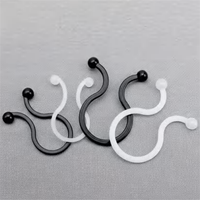 ZT Series T-Type Twist Wire Clips / Cable Clips (9 Sizes · Nylon66)