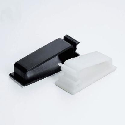 ZFC Series 3M Foam Adhesive Flat Cable Clips (7 Sizes · Nylon66)
