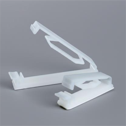 Clips de cable plano adhesivo de la serie ZFCT (3 tamaños · Nylon66)