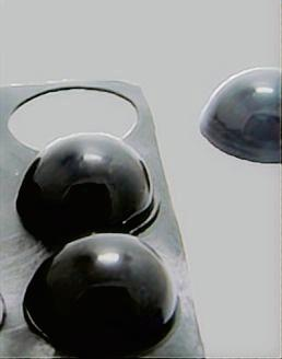 Pieds autocollants en caoutchouc / silicone de la série ZBJQ (16 tailles · Ruban 3M · Noir / Naturel)