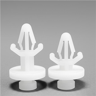 Soporte de clip de empuje de PCB de nylon de la serie ZACB