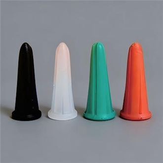 Z067E Series PE Plastic Wall Plugs / Conical Anchors (20.8–25.5mm · 4 Colors)