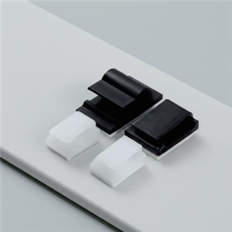 ZNC Series Self-Adhesive Nylon Wire Mounts / Cable Clips (6 Sizes)