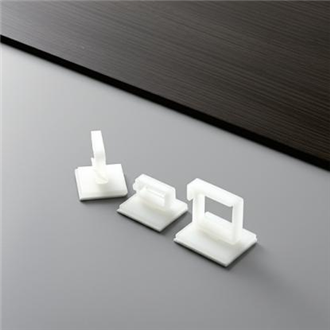 ZWSK Series 3M Foam Adhesive Wire Clips / Cable Mounts (3 Sizes)