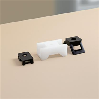 HC-0 Series Saddle-Type Wire Clips / Cable Mounts (Nylon66 · Natural)