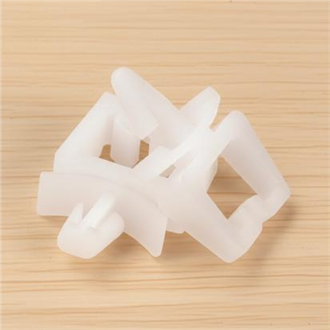 ZCHA Series Aircraft-Type Cable Clips / Wire Clips (6 Sizes · Nylon66)