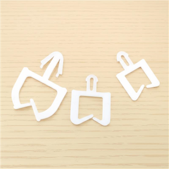 ZMWS Series Mini Nylon Cable Clips / Wire Clips (7 Sizes · Nylon66)