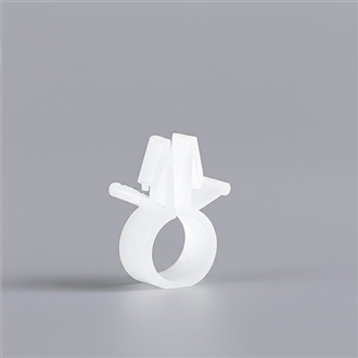 ZOCC Series Round Cable Clips / Wire Clips (6 Sizes · Φ5.0 Mount)