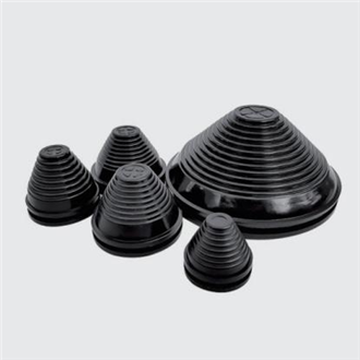 Large Diameter PVC Grommets / Cable Bushings (14 Sizes · 20–120mm · PVC · Black)