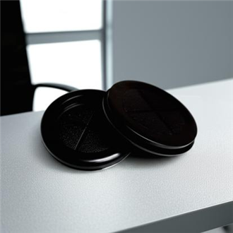 Single-Side PVC Grommets / Dust-Proof Cable Bushings (34 Sizes · PVC · Black)