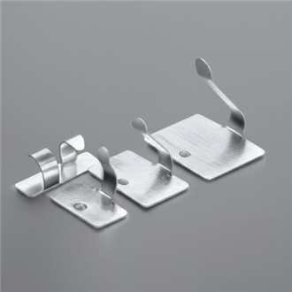 ZNO Series Galvanized Steel Adhesive Wire Clips (3 Sizes · 3M Foam Tape)