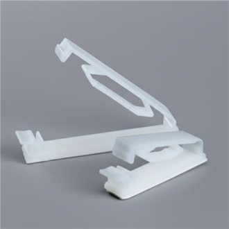 ZFCT Series Adhesive Flat Cable Clips (3 Sizes · Nylon66)