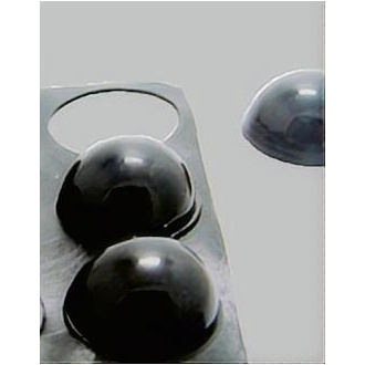 ZBJQ Series Self-Adhesive Rubber/Silicone Feet (16 Sizes · 3M Tape · Black/Natural)