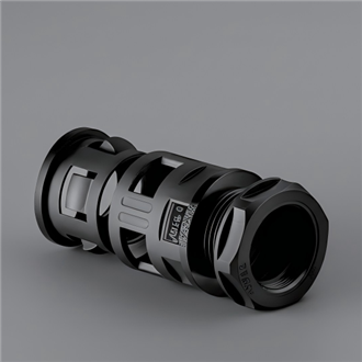 ZM Series AD Nylon Corrugated Tubes / Cable Protection Conduits (Nylon66 · Black)