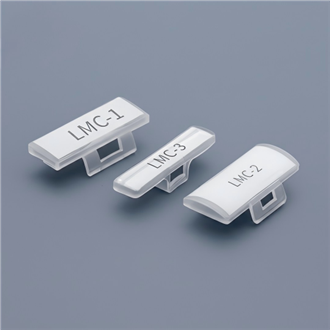 ZLMC Series PE Waterproof Cable Marker / Label Holders (3 Sizes · PE · Natural)