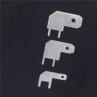 ZPCA-187 Series PCB Tab Terminals (4.8mm · A-Type · 0.5/0.8mm Thickness · Brass Tin-Plated)