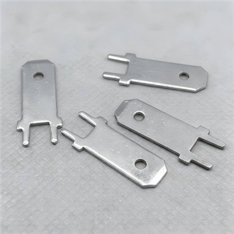 ZPC-250-4 PCB Tab Terminal (6.3mm · Brass Tin-Plated · 1000 PCS)