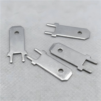 ZPC-187 Series PCB Tab Terminals (4.8mm · 0.5mm/0.8mm Thickness · Brass Tin-Plated)
